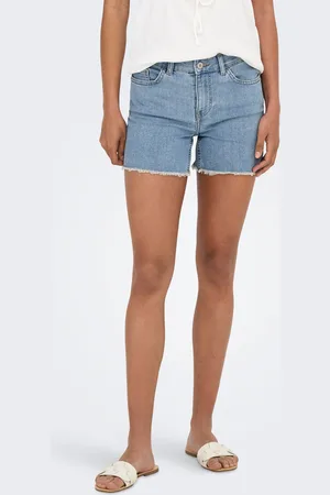 ONLY Onljosie Mittlere Taille Skinny Fit Jeans-shorts