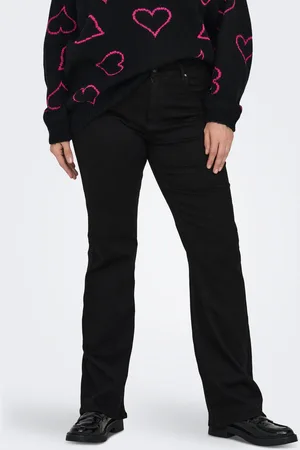 ONLY Carwilly Hohe Taille Ausgestellt Jeans