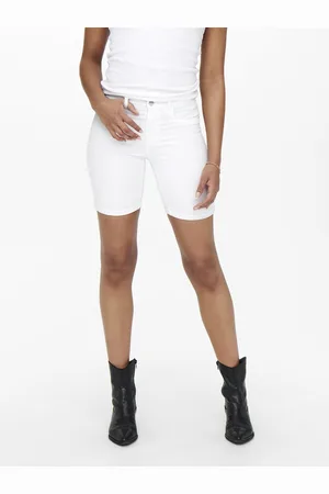 ONLY Onlrain Mittlere Taille Eng Anliegend Jeans-shorts