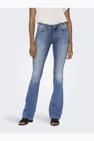 ONLY Onlblush Mittlere Taille Ausgestellt Jeans