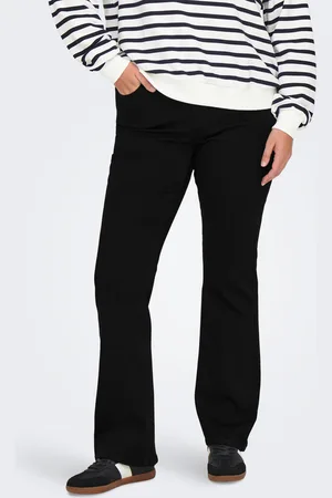 ONLY Carhella Mittlere Taille Retro-fit, Ausgestellt Jeans