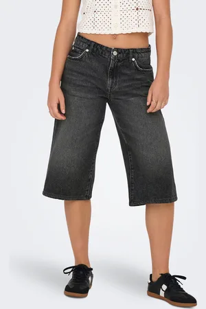 ONLY Onlcobain Mittlere Taille Locker Geschnitten Jeans-shorts