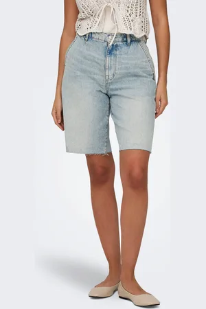 ONLY Onlruth Mittlere Taille Locker Geschnitten Jeans-shorts