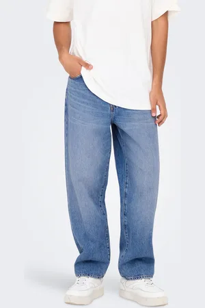 Only & Sons Locker Geschnitten Mittlere Taille Jeans
