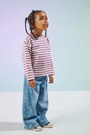 ONLY Kmgsmilla Weiter Beinschnitt Jeans