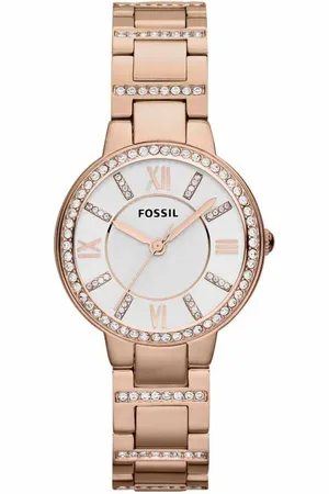 Fossil Uhr mit Stein