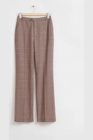 & OTHER STORIES Elegante Hose In Schmaler, Ausgestellter Passform - Braun