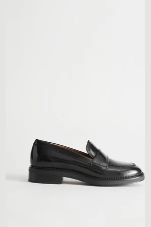 & OTHER STORIES Penny-Loafer Aus Leder