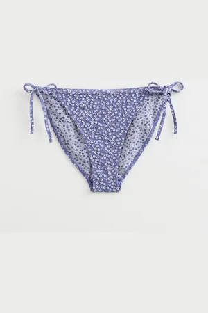 & OTHER STORIES Jacquard-Bikinihose Mit Blumenmuster - Lila