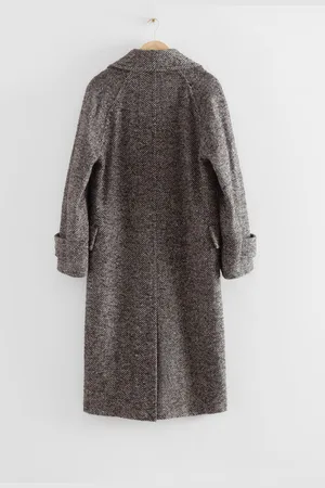 & OTHER STORIES Zweireihiger Oversized-Mantel