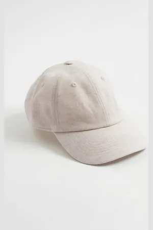 & OTHER STORIES Baseballkappe Aus Leinen - Beige