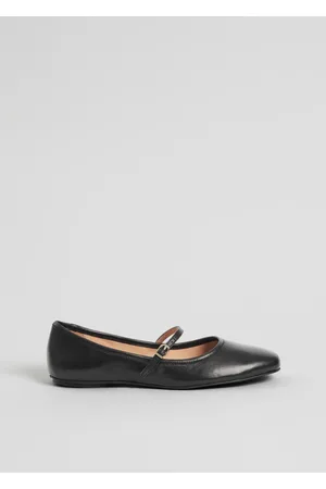 & OTHER STORIES Mary-Jane-Ballerinas Aus Leder
