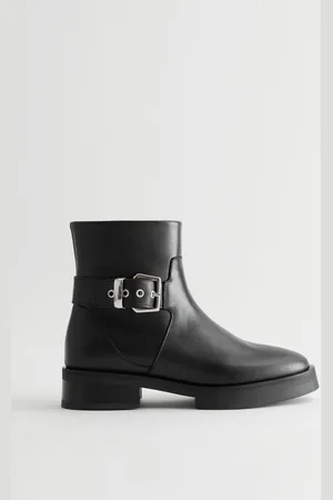 & OTHER STORIES Chelsea-Boots Aus Leder Mit Schnallen