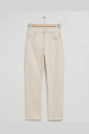 & OTHER STORIES Slim Jeans - Weiß