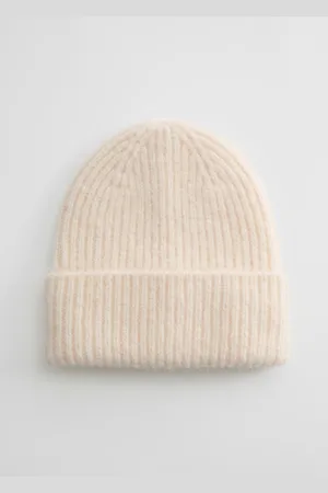 & OTHER STORIES Beanie Aus Wollmischung - Weiß