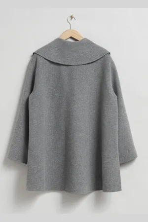 & OTHER STORIES Einreihige Wolljacke