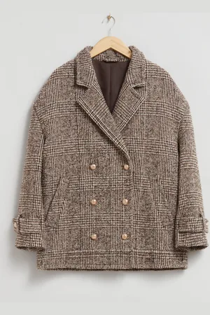 & OTHER STORIES Kurze Oversized-Cabanjacke - Beige