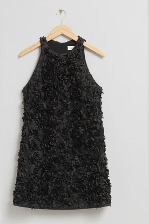 & OTHER STORIES Minikleid Mit Floralen Applikationen