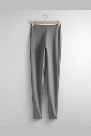 & OTHER STORIES Leggings Mit Reißverschluss An Den Knöcheln - Grau