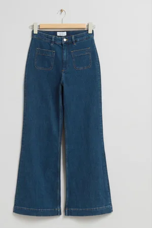 & OTHER STORIES Flared Jeans - Blau