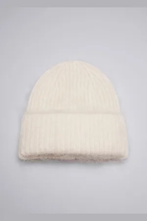 & OTHER STORIES Beanie Aus Einer Gebürsteten Mohairmischung - Weiß