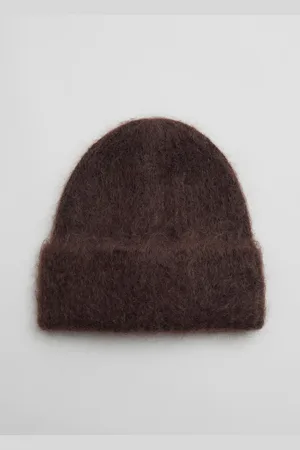 & OTHER STORIES Beanie Aus Einer Gebürsteten Mohairmischung - Braun