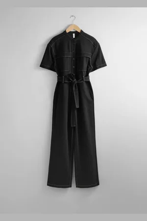 & OTHER STORIES Kurzärmliger Utility-Jumpsuit