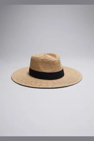 & OTHER STORIES Strohhut Mit Ripsbandbesatz - Beige