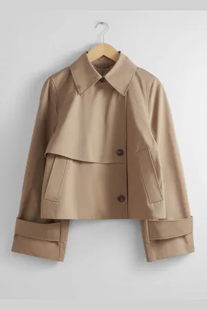 & OTHER STORIES Kurze Trenchcoat-Jacke