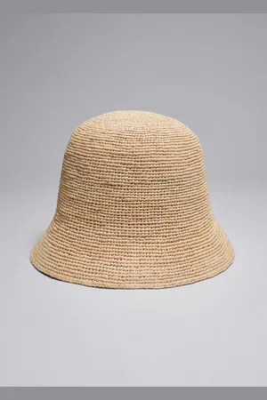 & OTHER STORIES Topfhut Aus Geflochtenem - Beige