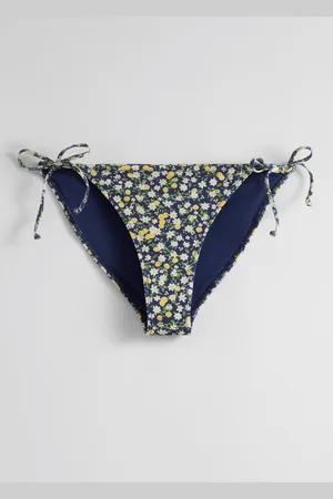 & OTHER STORIES Bikinihose Mit Schleifen - Blau|Gelb|Weiß