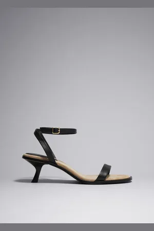 & OTHER STORIES Ledersandalen Mit Kitten-Heel