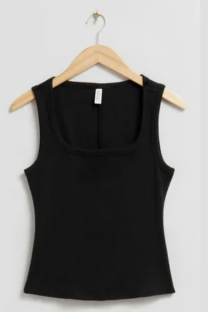 & OTHER STORIES Geripptes Tanktop
