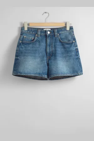 & OTHER STORIES 5-Pocket-Jeansshorts - Blau