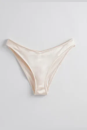 & OTHER STORIES Bikinihose Mit Hohem Beinausschnitt - Weiß