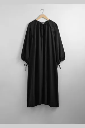 & OTHER STORIES Fließendes Oversized-Midikleid