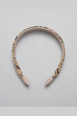 & OTHER STORIES Haarreif Aus Geflochtenem Stroh - Beige