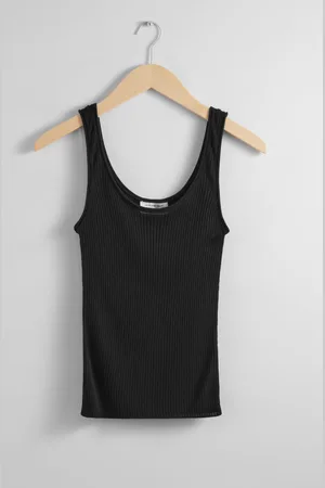 & OTHER STORIES Rippstrick-Tanktop