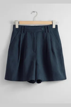 & OTHER STORIES Elegante Shorts - Blau