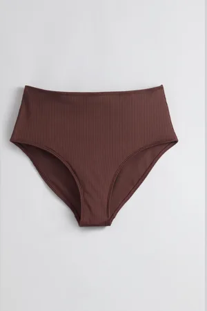& OTHER STORIES Gerippte Bikinihose Mit Hohem Bund