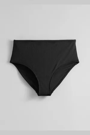 & OTHER STORIES Gerippte Bikinihose Mit Hohem Bund