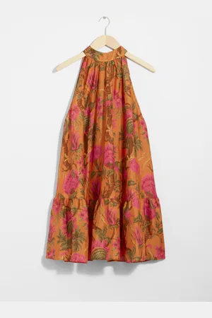 & OTHER STORIES Minikleid Mit Schleife - Orange