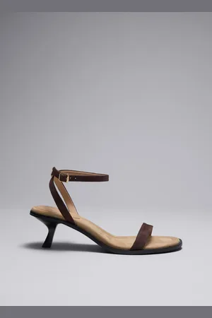 & OTHER STORIES Ledersandalen Mit Kitten-Heel