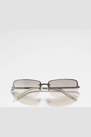 & OTHER STORIES Rahmenlose, Rechteckige Sonnenbrille - Silberfarben