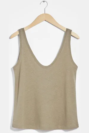 & OTHER STORIES Tanktop Aus Leinen-Mix