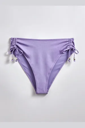 & OTHER STORIES Bikinihose Mit Hohem Beinausschnitt - Lila