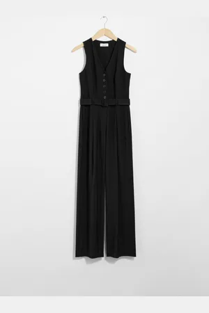& OTHER STORIES Ärmelloser Jumpsuit Mit Knopfleiste