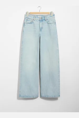 & OTHER STORIES Weite, Lange Jeans - Blau