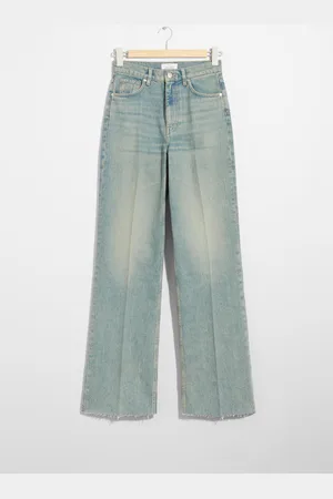 & OTHER STORIES Jeans Mit Hohem Bund Und Weitem Bein - Blau