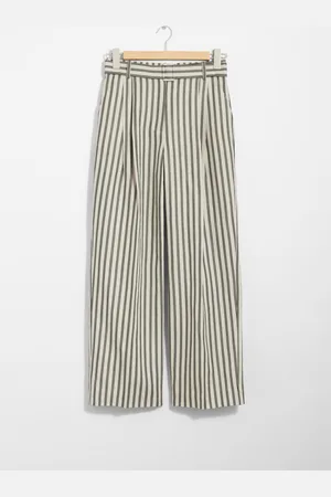 & OTHER STORIES Elegante Hose Mit Streifen - Beige